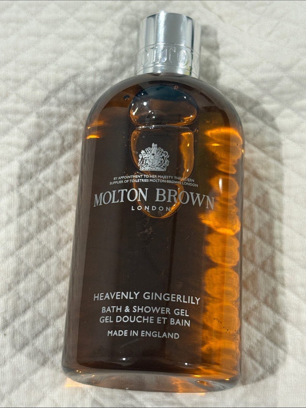 Molton Brown Amber-Brown Heavenly Gingerlily Bath & Shower Gel